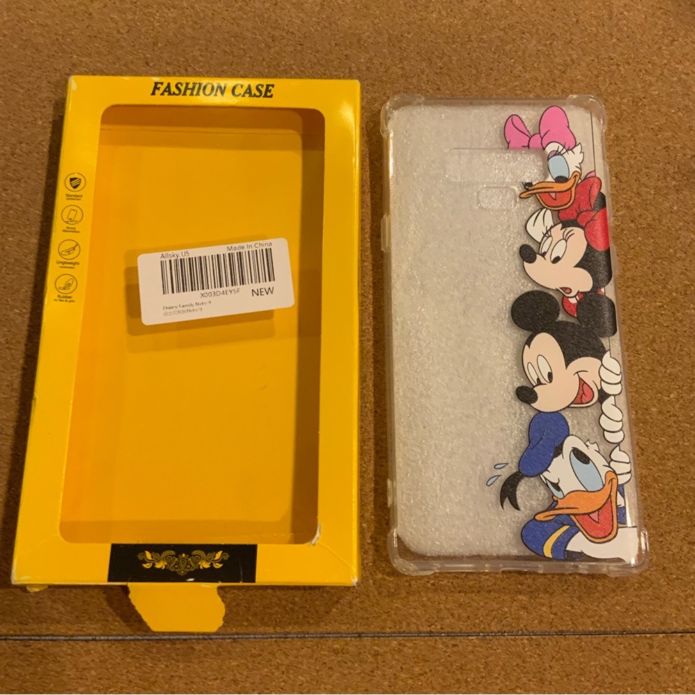 New Disney Family note 9 case